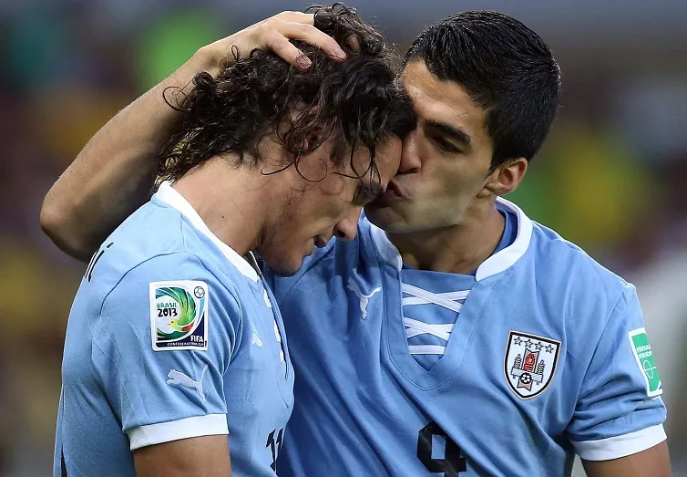 L&rsquo;Uruguay avec Cavani et Suárez