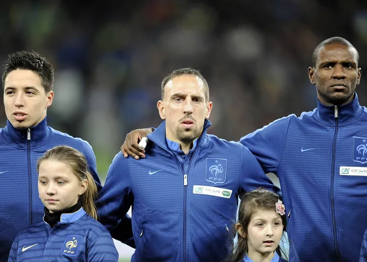 Nasri et d&rsquo;Abidal vont manquer à Ribéry