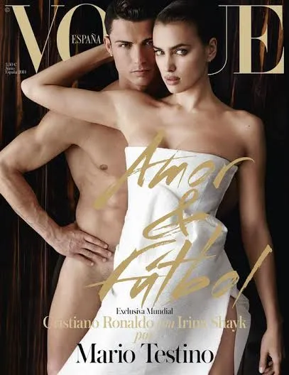 Photo : Ronaldo nu en Une de Vogue