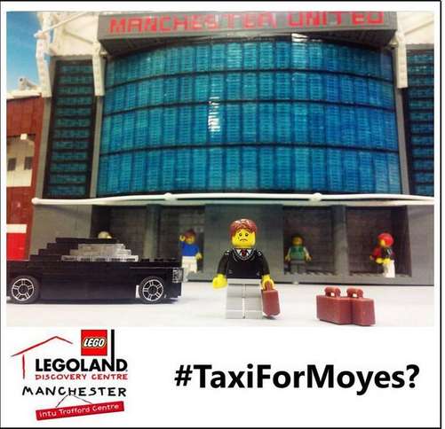 Photo : Lego se paye David Moyes