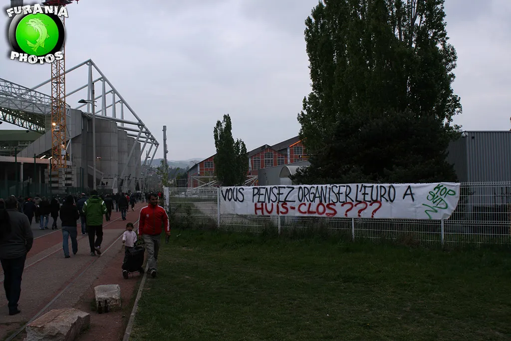 Photo : Les banderoles des Green Angels