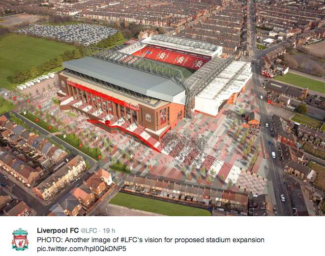 Photo : le nouveau Anfield