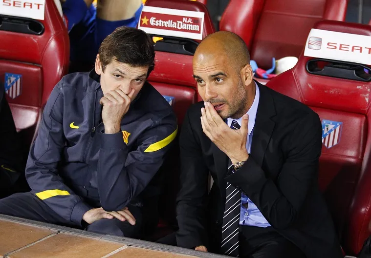 Guardiola choqué par la mort de Vilanova