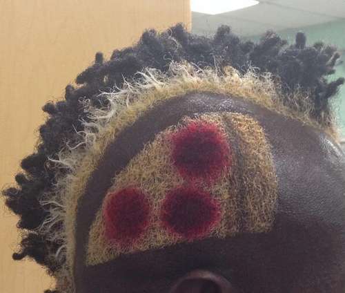 Photo : La coupe de cheveux Pizza