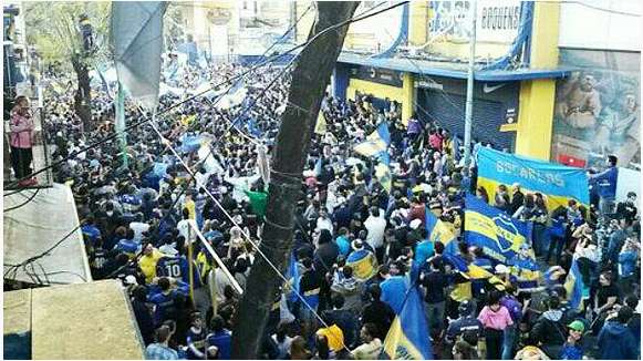 Photo : La manifestation pro-Riquelme