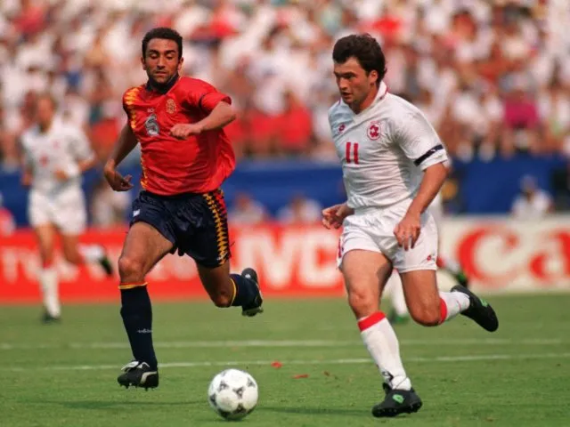 Stéphane Chapuisat : «<span style="font-size:50%"> </span>Aux États-Unis, tous les matchs du Mondial n’étaient même pas diffusés à la télévision<span style="font-size:50%"> </span>»