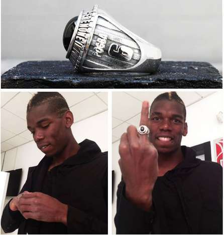 Photo : Bagues de champion pour la Juve