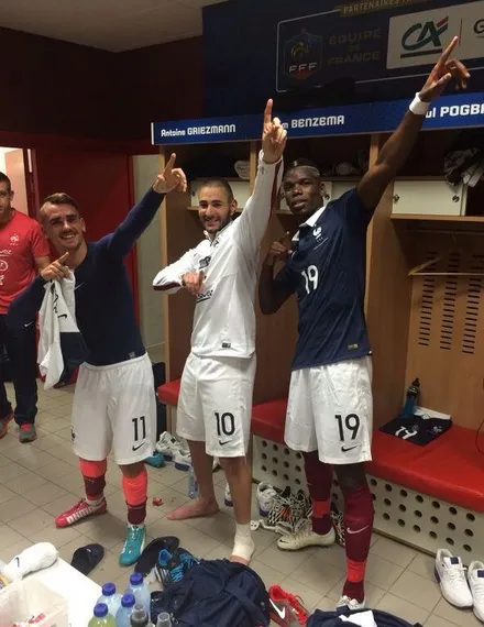 Photo : Une célébration à la Usain Bolt