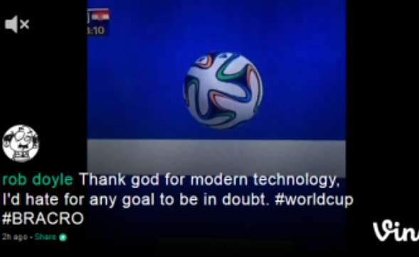 Vine : La «<span style="font-size:50%">&nbsp;</span>goal line technology<span style="font-size:50%">&nbsp;</span>» inaugurée