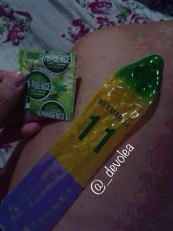 Photo : Des préservatifs brésiliens