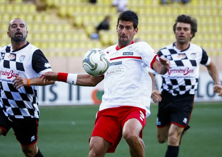 Djokovic buteur face aux pilotes F1