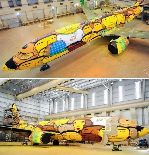 Photo : l’avion du Brésil pour le Mondial
