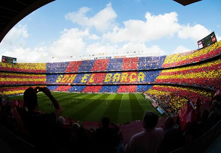 Les confettis du Barça pour Eibar