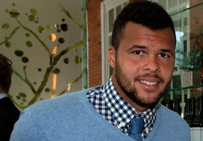 Tsonga supporter des Bleus