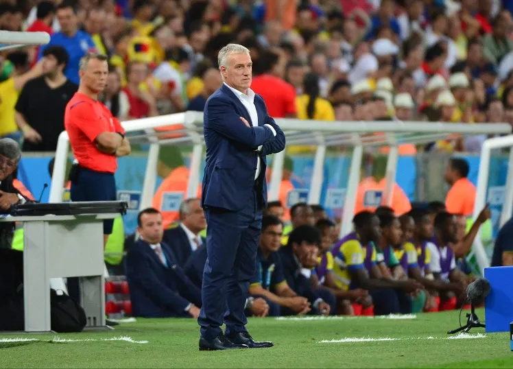 Deschamps : «<span style="font-size:50%">&nbsp;</span>Nous, on est là<span style="font-size:50%">&nbsp;</span>»