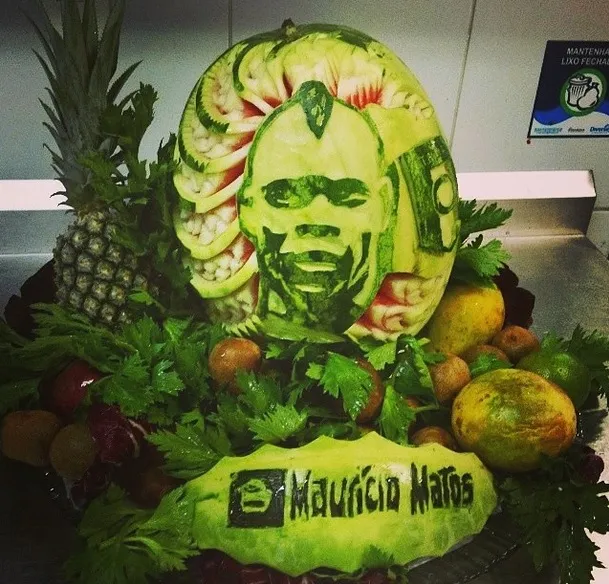Photo : Balotelli et sa pastèque
