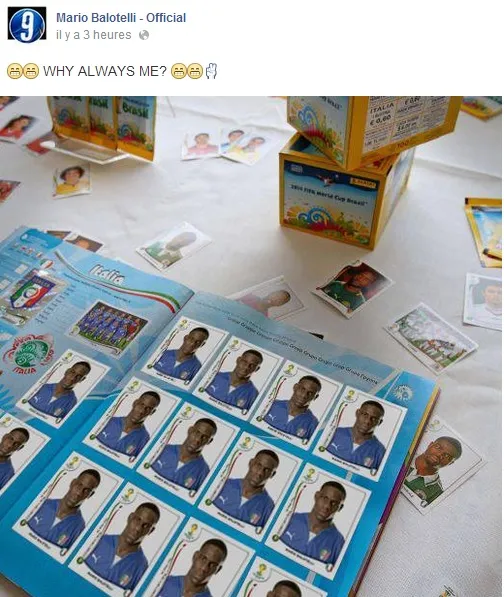 Photo : les Paninis de Balotelli