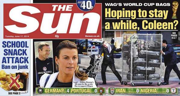 Photo : La Coleen a des valises