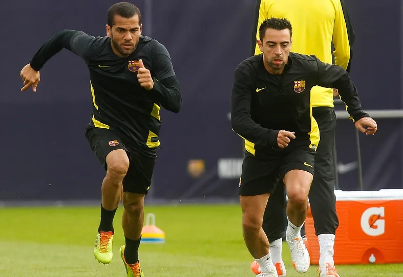 Daniel Alves choqué pour Xavi