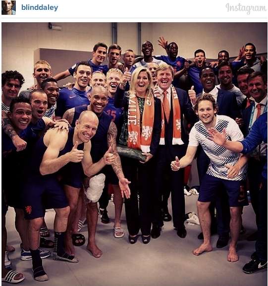 Photo : Selfie royal pour les Pays-Bas