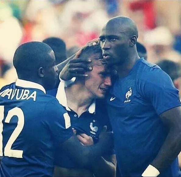 Photo : Les larmes de Griezmann