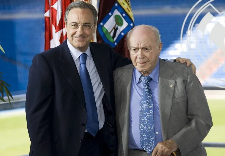 Di Stéfano : Florentino Pérez en deuil