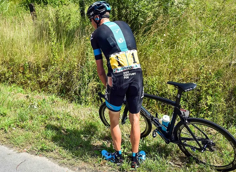 Blog : Froome tombé au champ d&rsquo;honneur