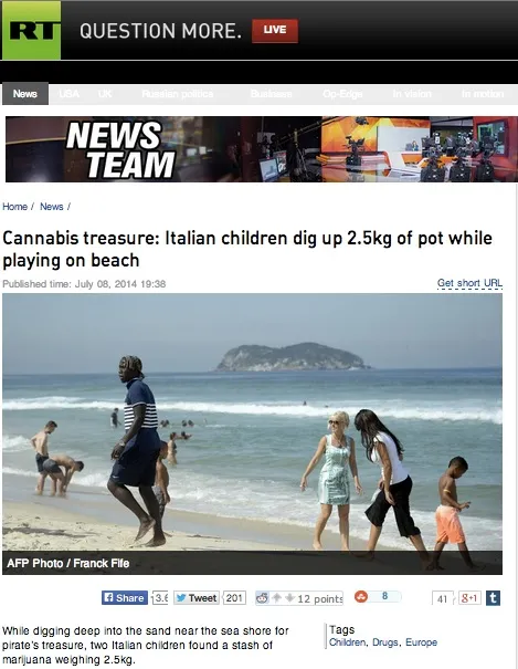 Deux gamins, du cannabis et Bacary Sagna