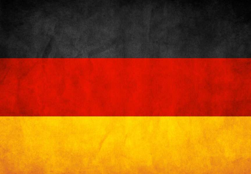 Un drapeau allemand de 3,5 km