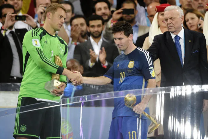 Messi, meilleur joueur du Mondial…