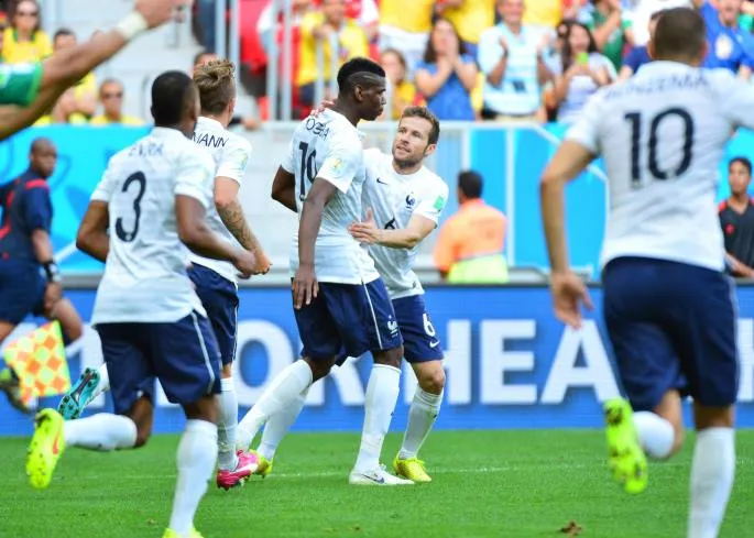 Pogba et l&rsquo;inspiration sur son but