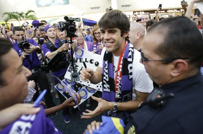 Photo : Kaká bien arrivé à Orlando