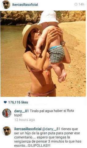 Photo : Les insultes de Casillas