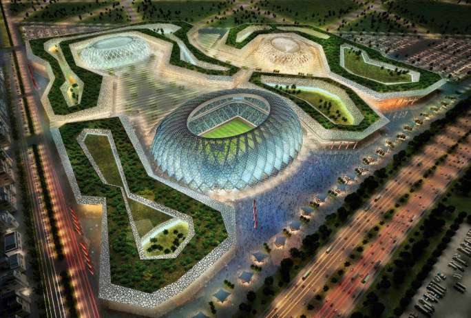 Qatar : 57 centimes de l&rsquo;heure pour un stade