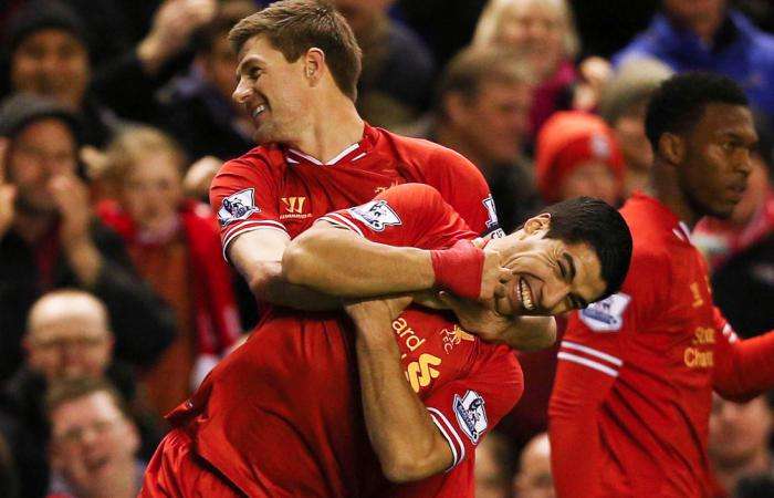 Gerrard : «<span style="font-size:50%">&nbsp;</span>Suárez, trop fort pour Arsenal<span style="font-size:50%">&nbsp;</span>»