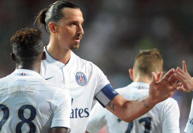 Vine : ouverture du score d&rsquo;Ibra (PSG/EAG)