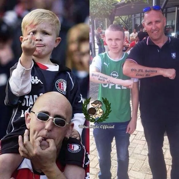 Photo : Le bébé hooligan a bien grandi