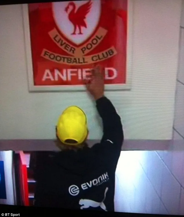 Photo : Jürgen Klopp et la tradition d&rsquo;Anfield
