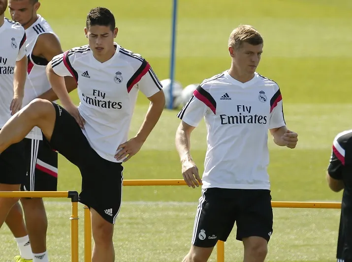 James et Kroos devraient jouer ce soir