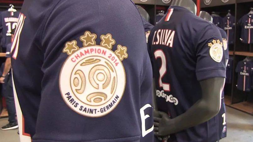Photo : le maillot 4 étoiles du PSG