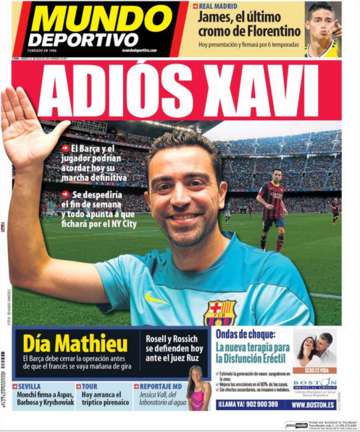 Photo : Xavi en route vers New York
