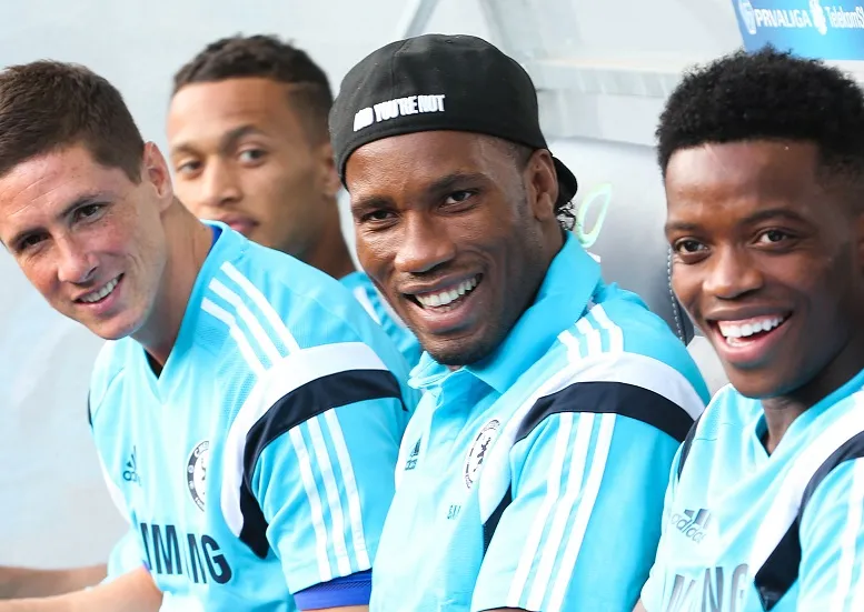 Drogba heureux à Chelsea