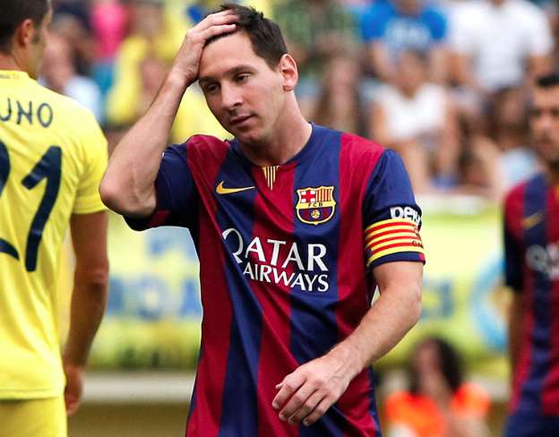 Messi blessé à la cuisse