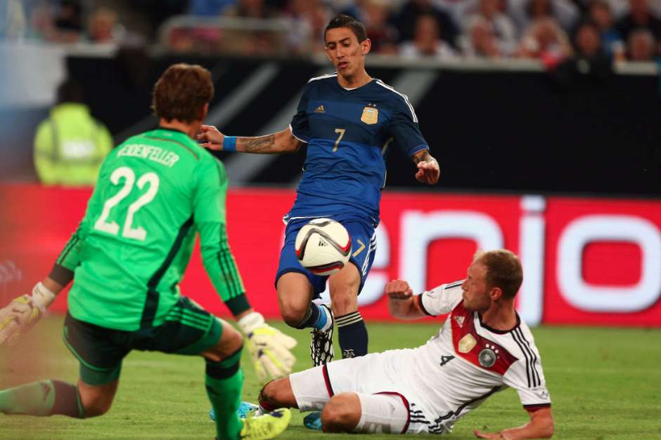 Di María marche sur l&rsquo;Allemagne