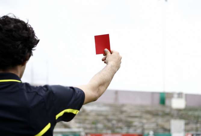 70 matchs de suspension pour un coup de boule