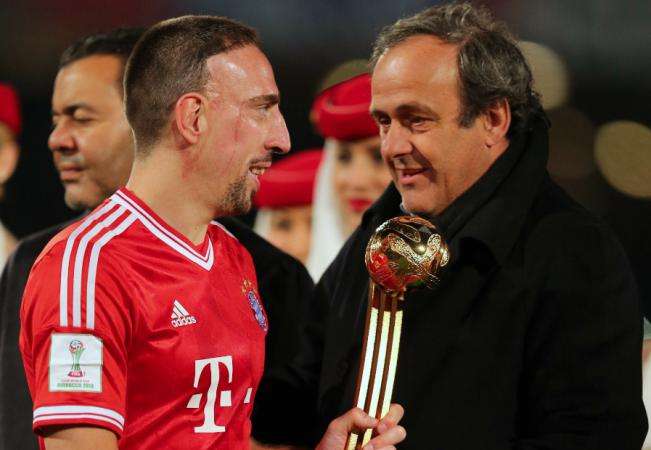Platini parle de Ribéry