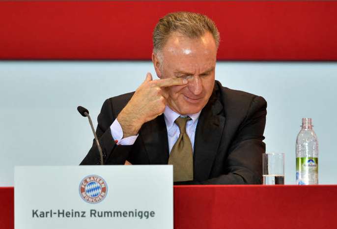 Rummenigge répond à Platini