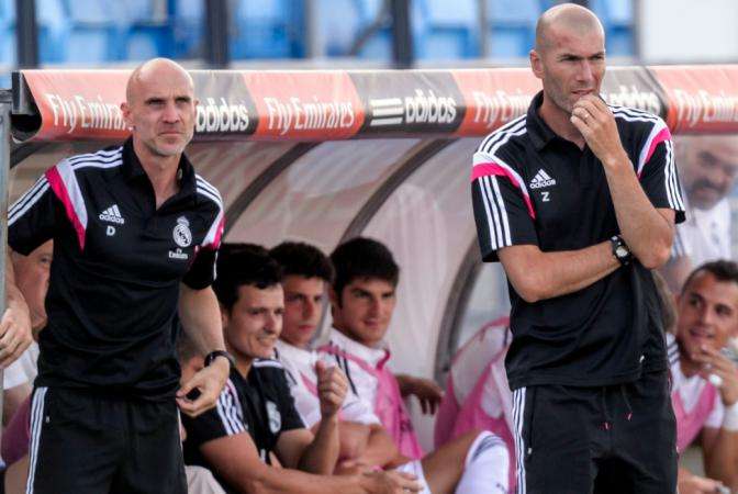 Zidane sur la réserve