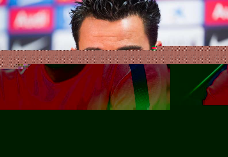 Xavi a dit non au Bayern de Guardiola
