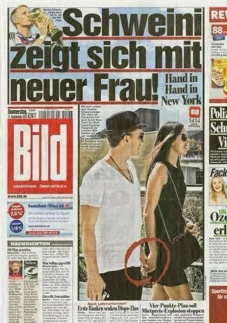 Schweini sort avec Ivanovic